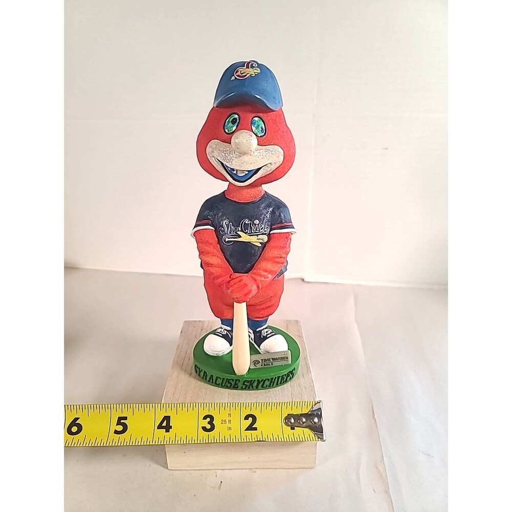 Vintage 2002 SCOOCH Mascot Syracuse Sky Chiefs Mascot Bobblehead in Original Box - Picture 3 of 8